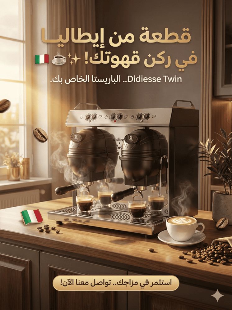 ماكينة Didiesse Twin